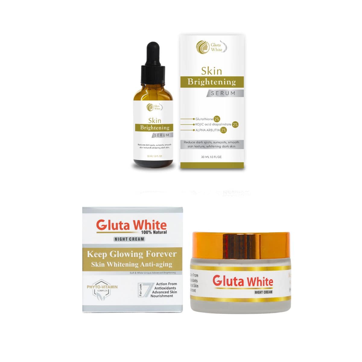 gluta white cream and serum price