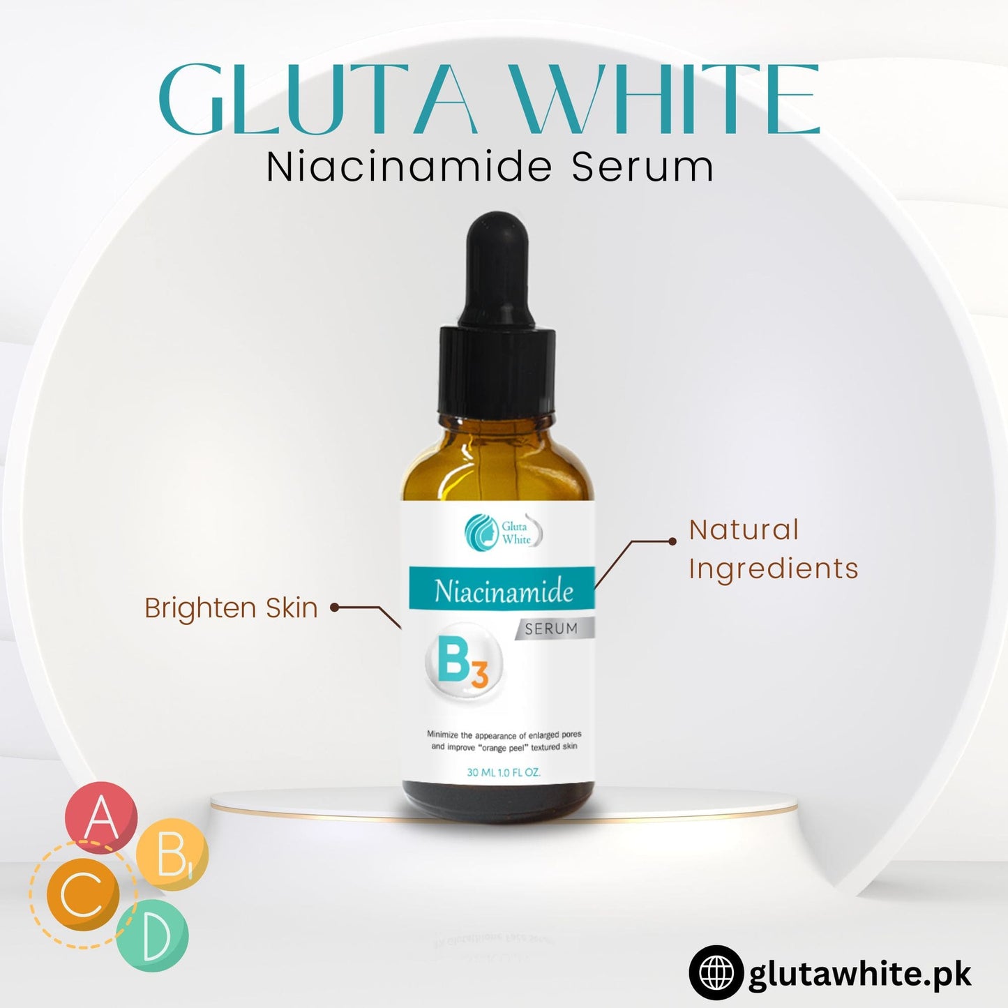 Niacinamide Face Serum for Pore Minimizer & Oily Skin