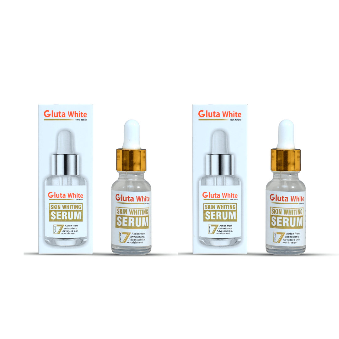 Gluta White Face Glowing Serum bundle