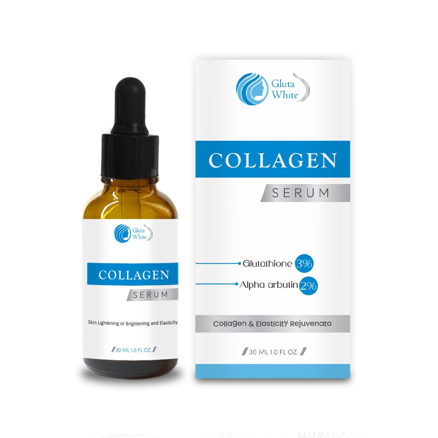 gluta white collagen serum