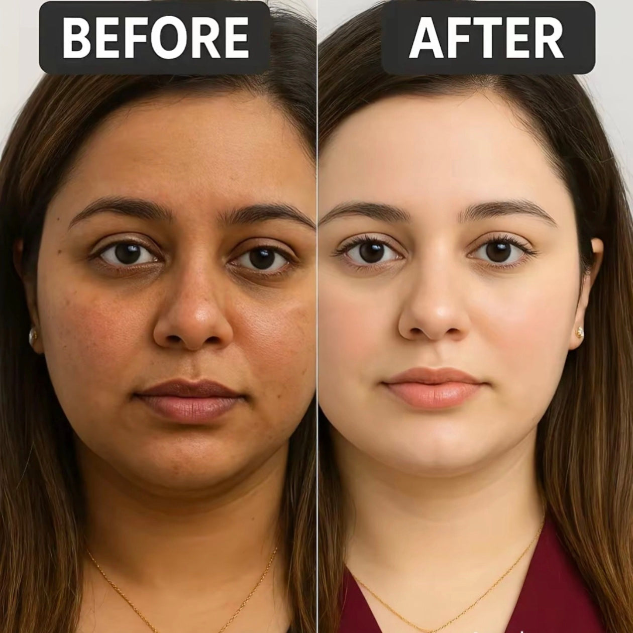 glutathione oral shots before and after