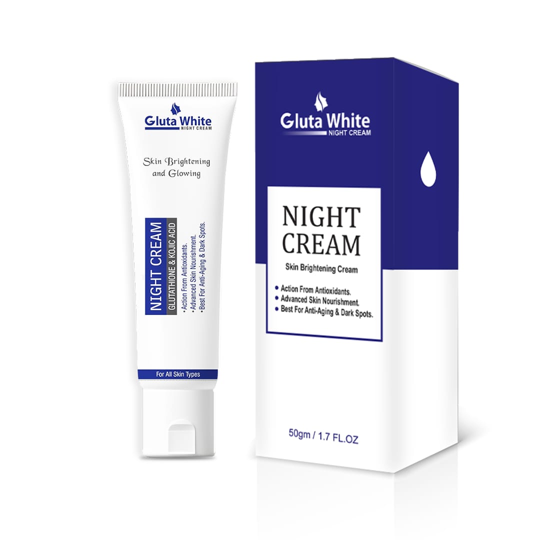 gluta white cream tube for face