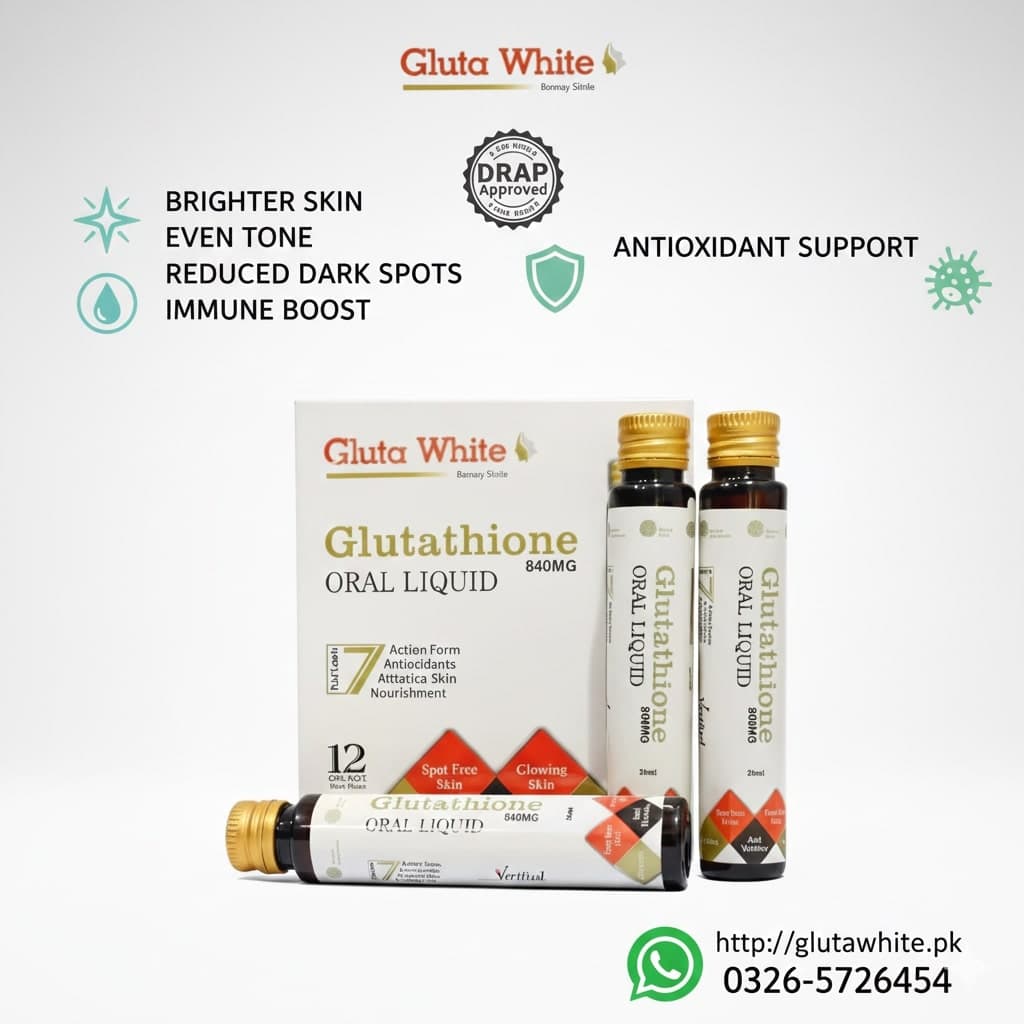 gluta white glutathione oral liquid 840mg