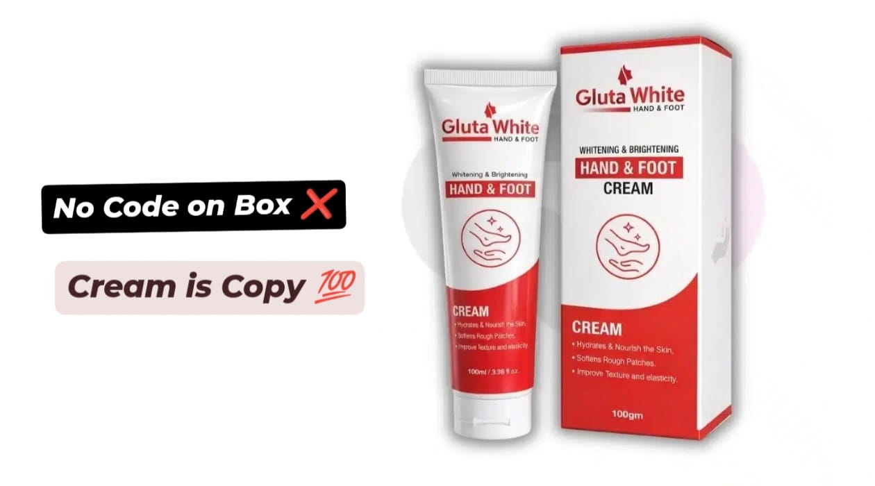 Gluta White Hand and Foot Whitening Cream