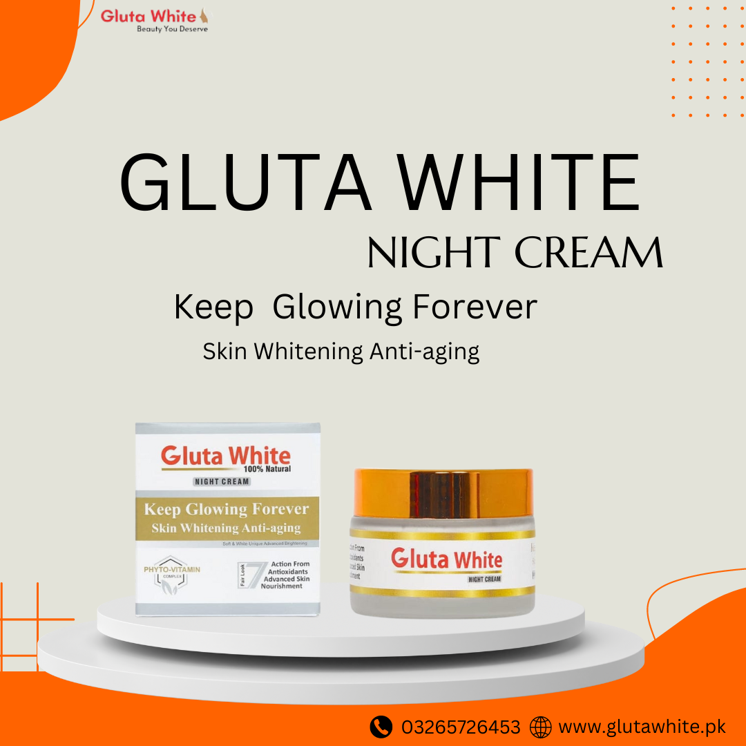 Gluta white cream for skin whitening