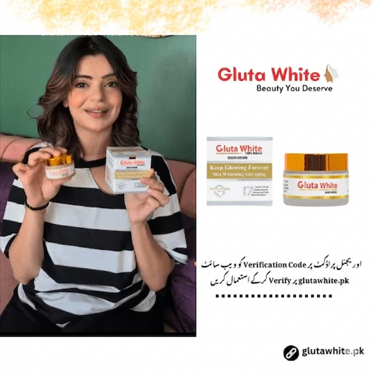 Gluta White Cream For Night Skin Care