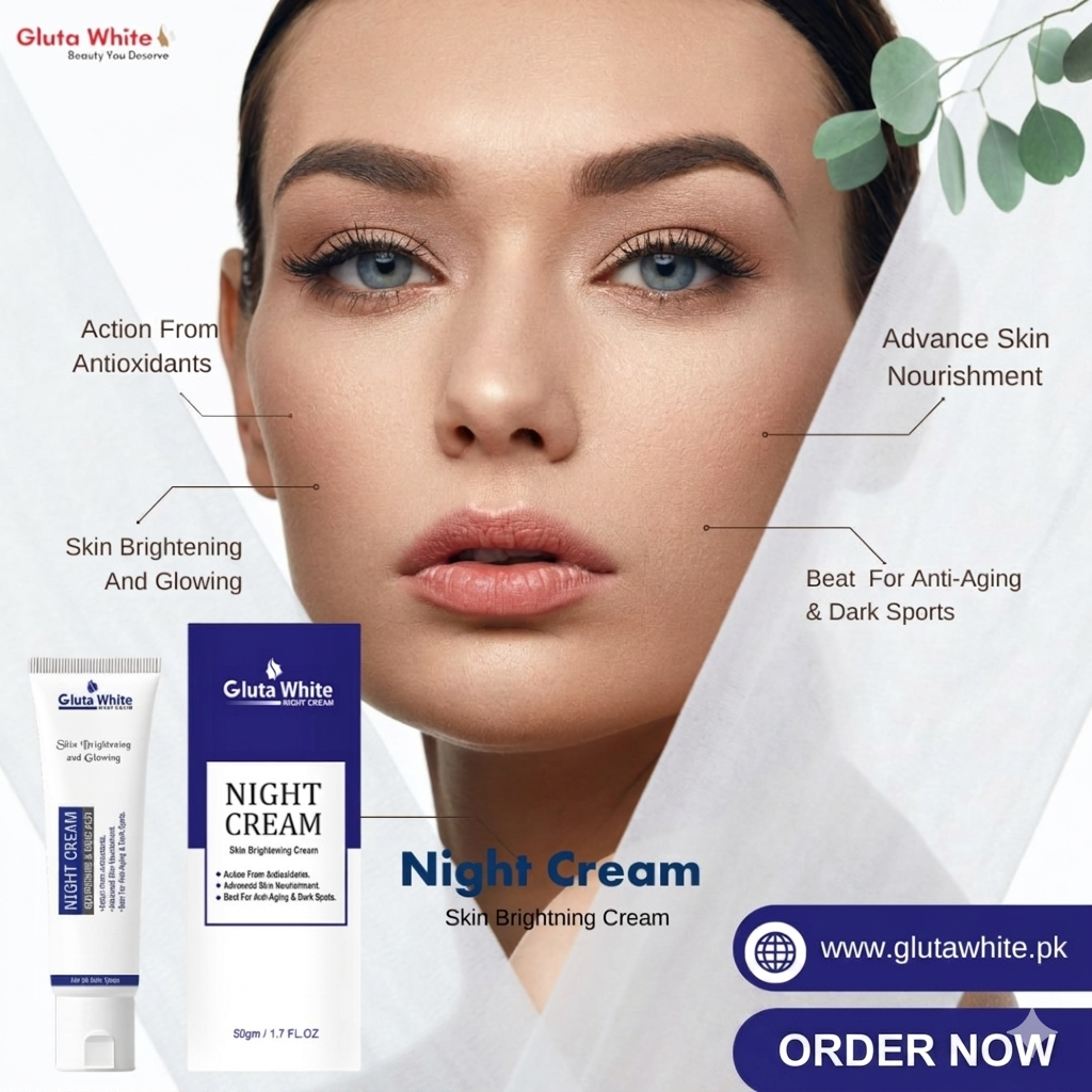 GlutaWhite Night Cream Tube ( Extra Glowing )