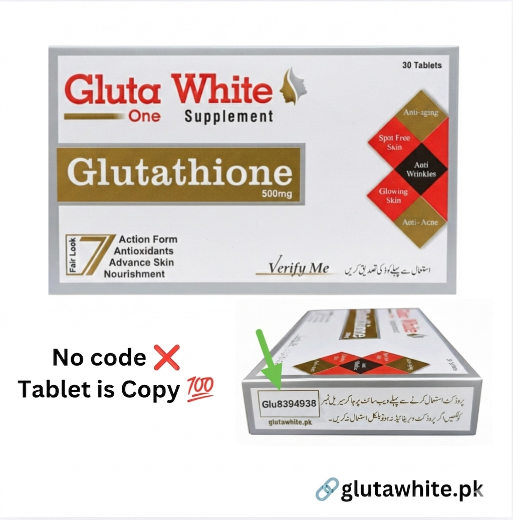Gluta White Glutathione 500mg Capsule (60 Days)
