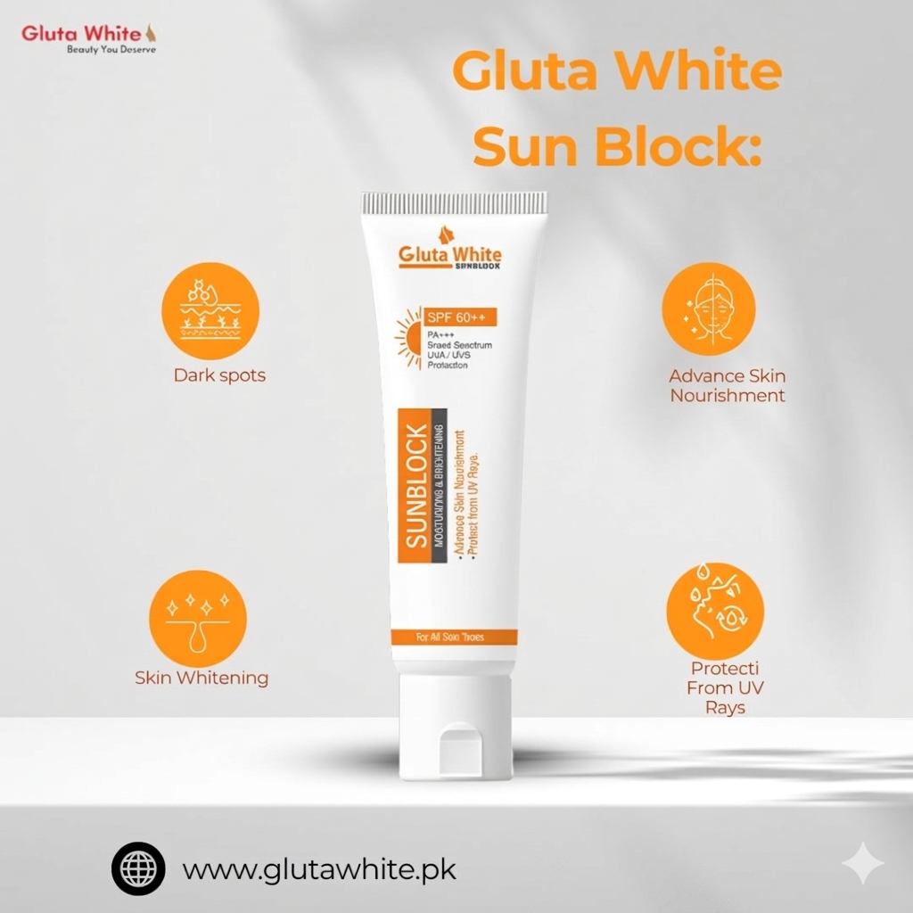 Gluta White SunBlock SPF 60