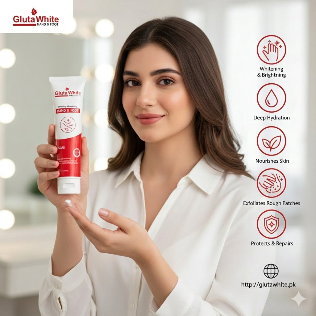 Gluta White Hand and Foot Whitening Cream