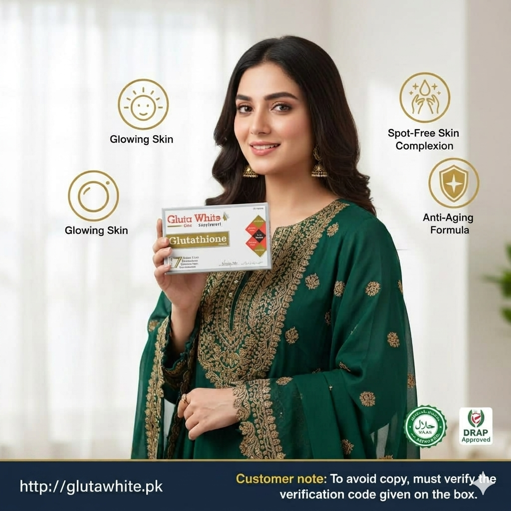 Gluta White Tablets Best for Face & Body Whitening
