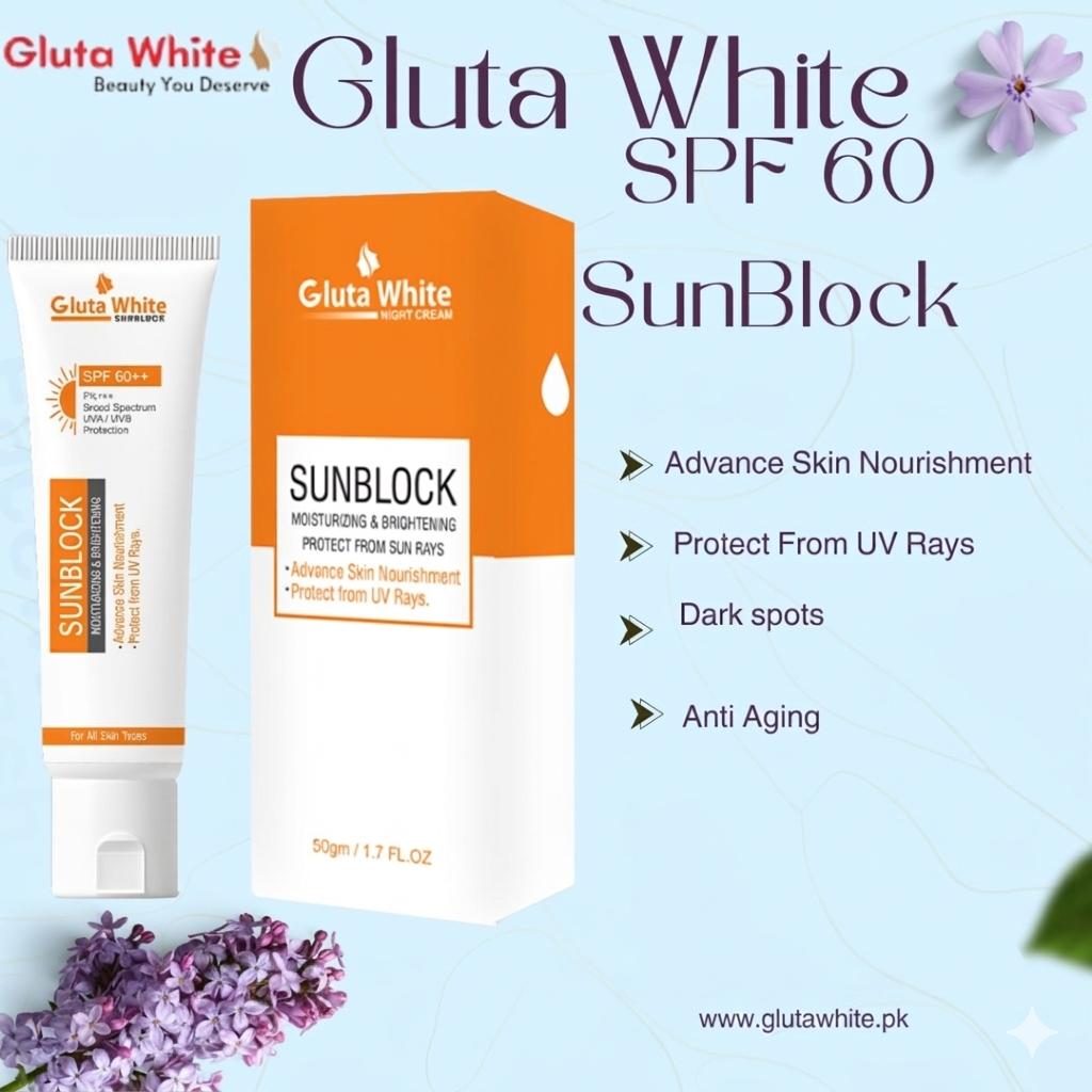 Gluta White SPF60 Sunblock