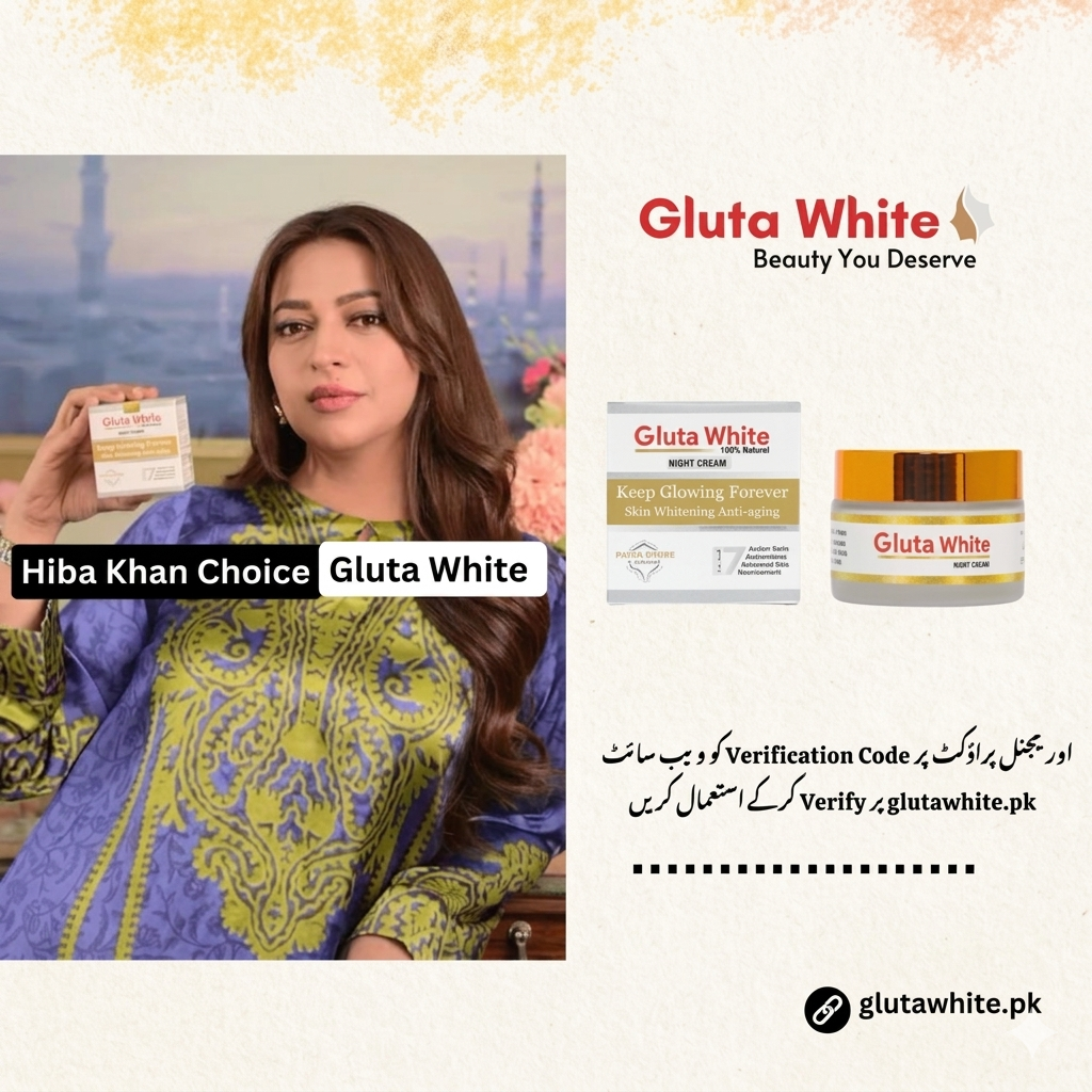 Gluta White Cream For Night Skin Care