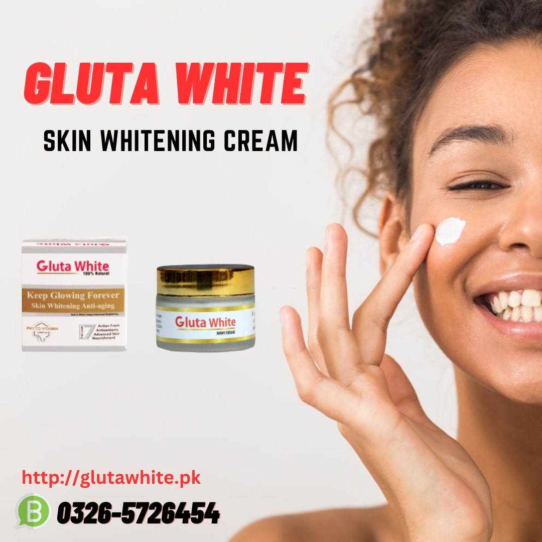 Gluta White Cream in Pakistan Price Original Use Side