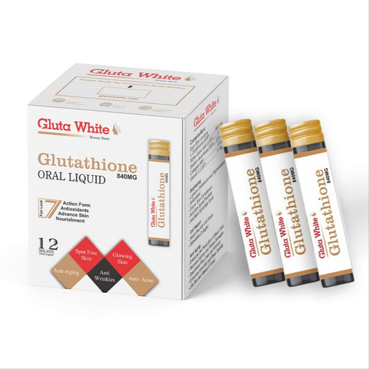 Gluta white oral glutathione shot or liquid 