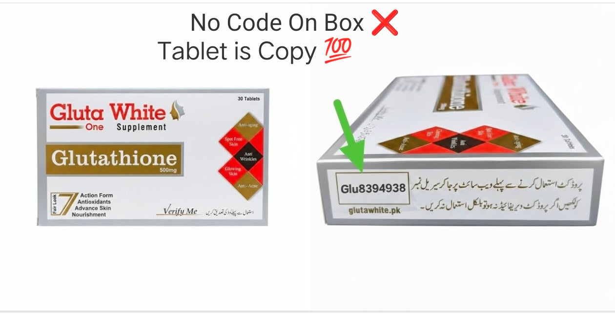 Glutathione Capsule & Gluta C for Full body Whitening (30 Days)