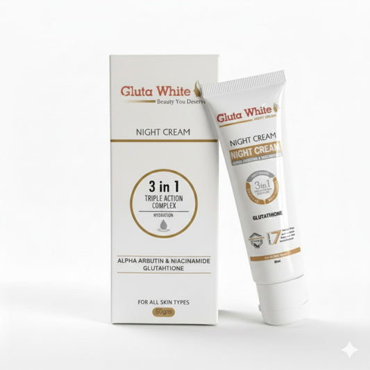gluta white 3 in 1 natural beauty cream