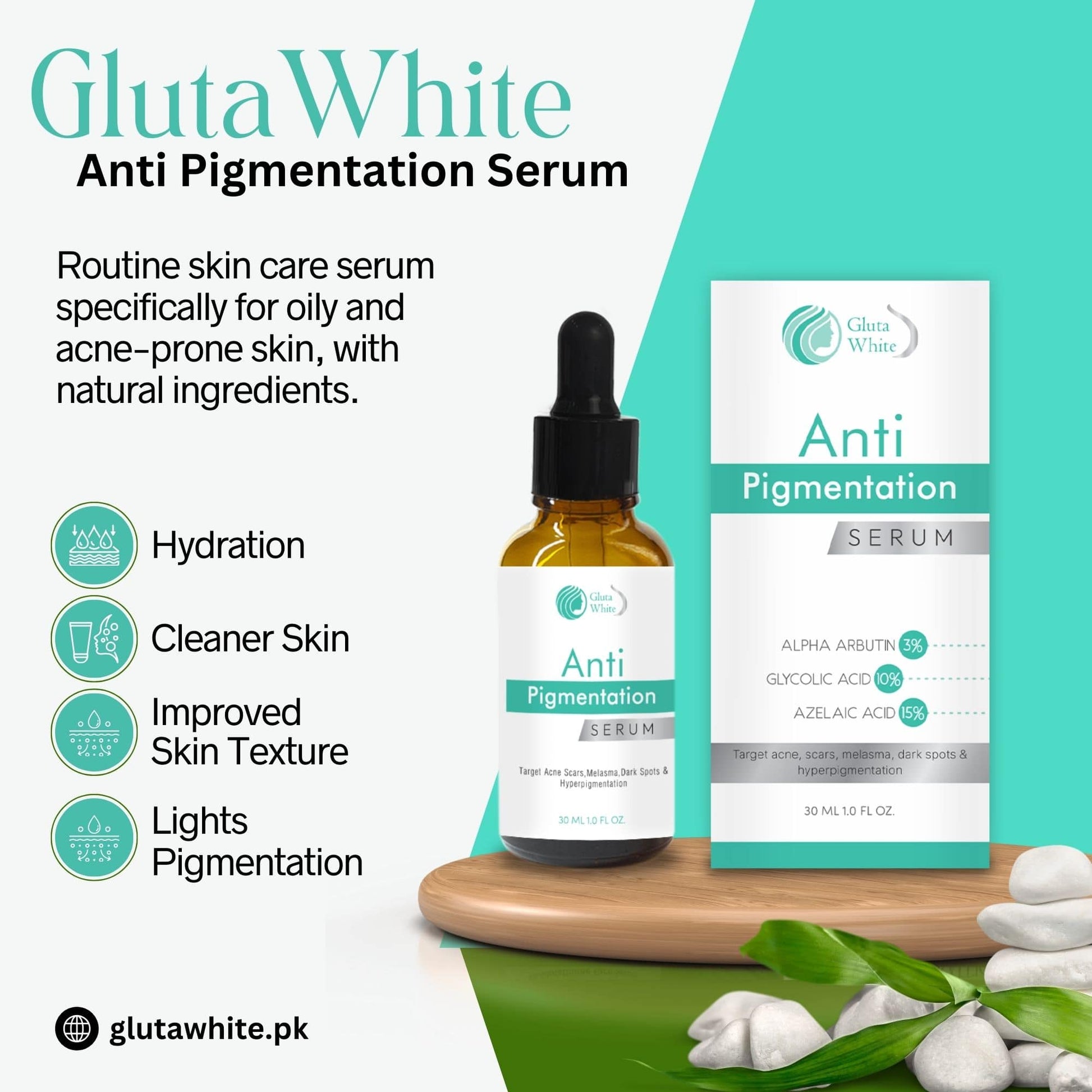 glutawhite anti pigmentation serum benefits