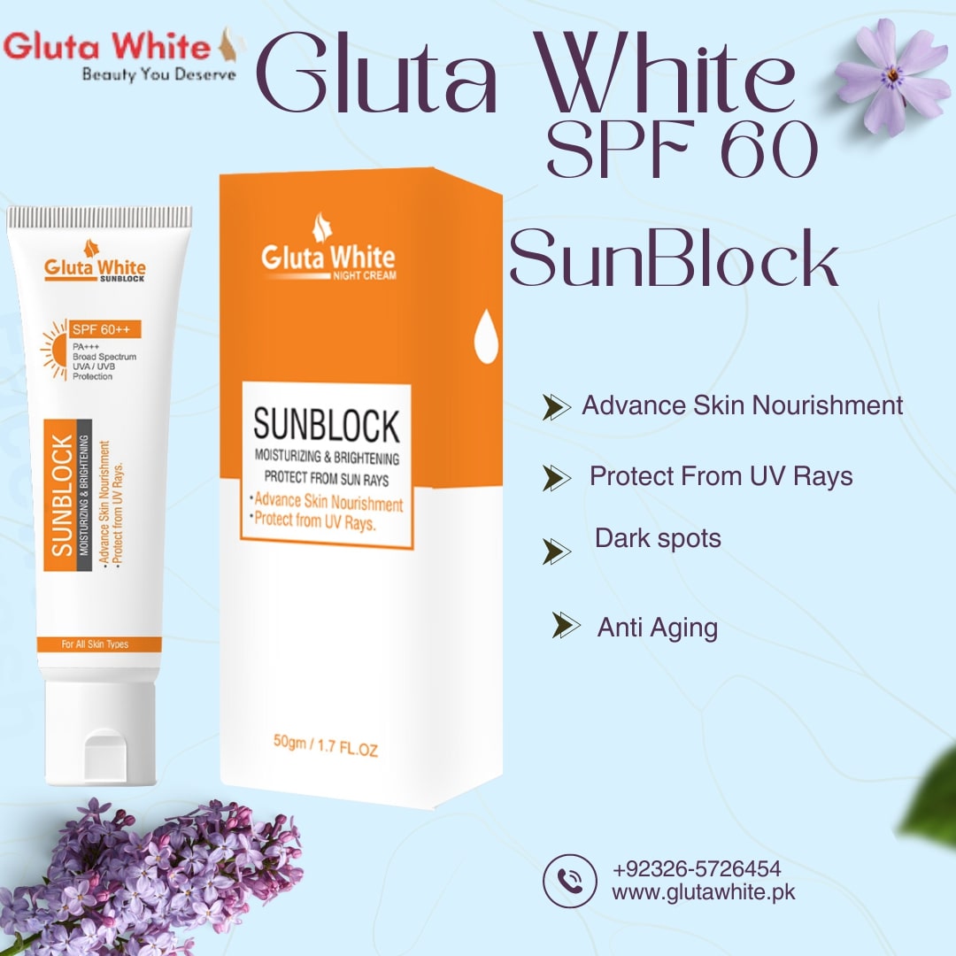 gluta white sunblock in pakistan