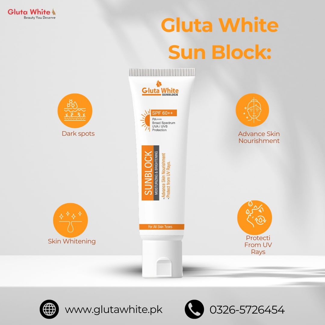 gluta white sunblock in pakistan