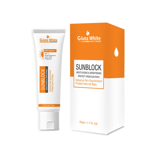 gluta white sun screen