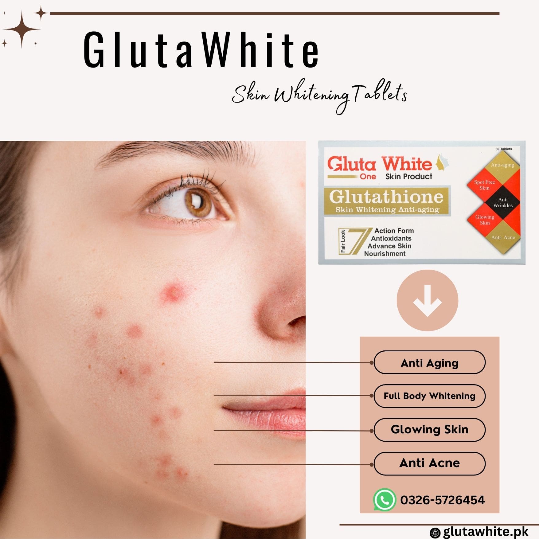 gluta white tablets 