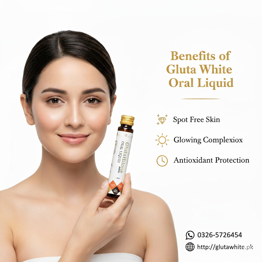 Gluta White Glutathione Oral Shots 30 ML - Pack of 7 Shots