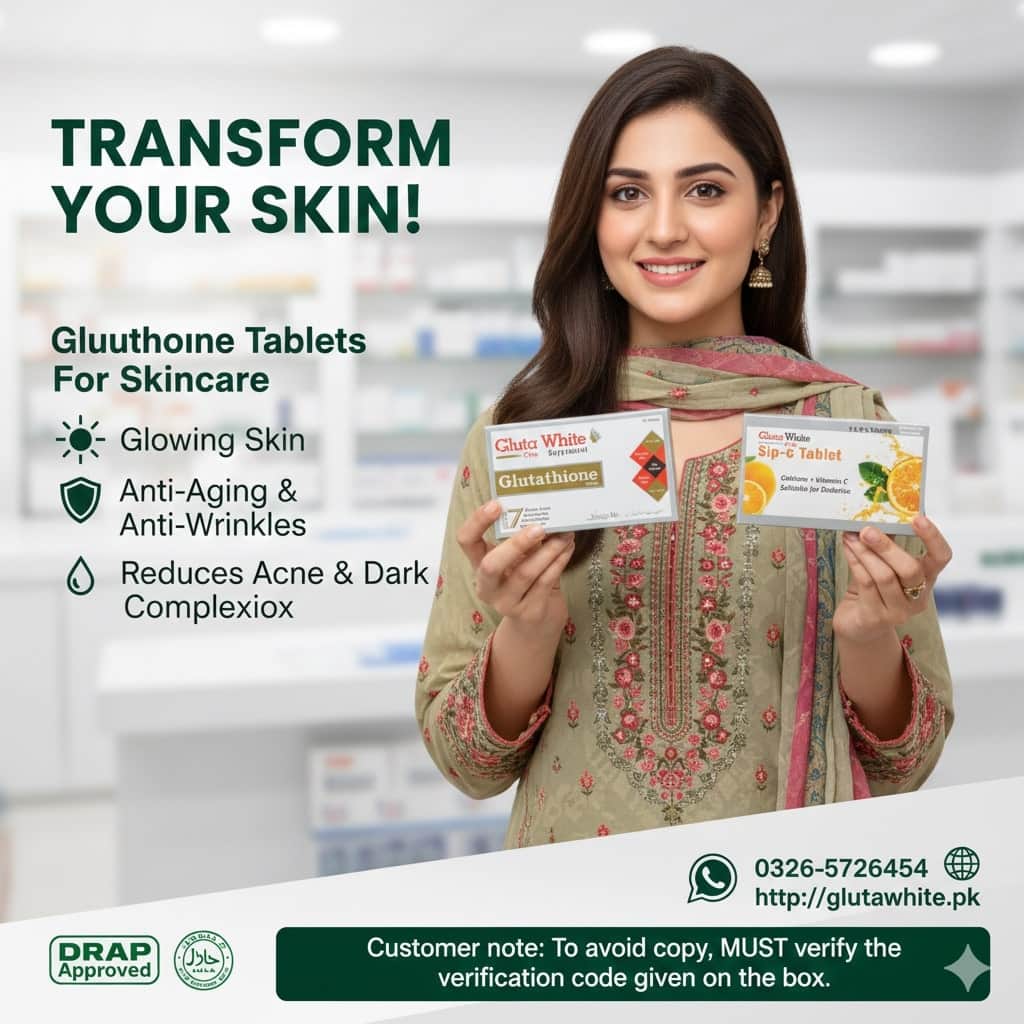 Glutathione & Vitamin C for Whitening (30-Days)