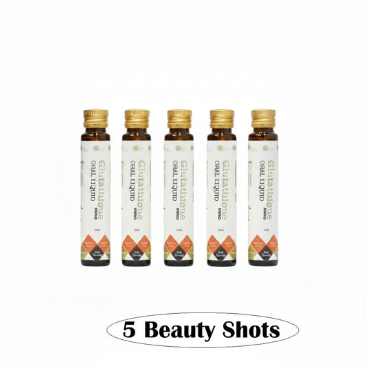 Gluta White Glutathione Oral Liquid - 5 Whitening Shots